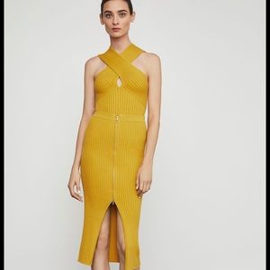 BCBG BAMBOO SWEATER/SKIRT SET NWT size L